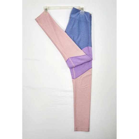 Outdoor Voices Women's Color Block Stripe High Rise Springs Leggings Sz S 1113 - Picture 7 of 10